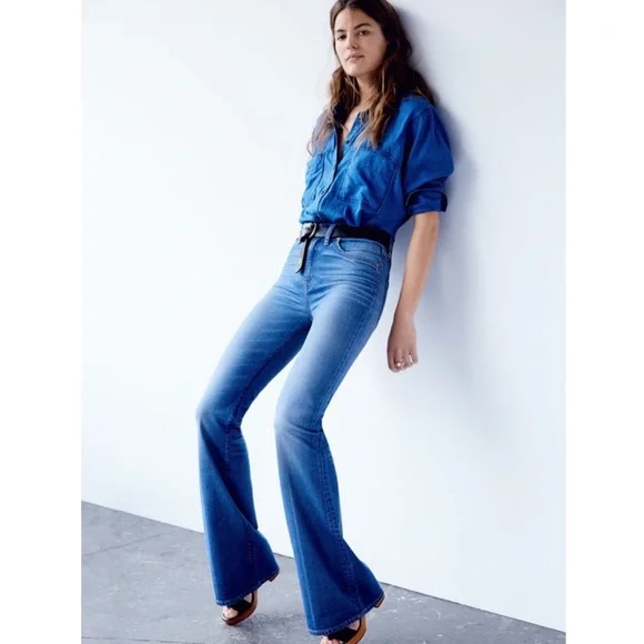 Madewell flare jeans size 27 - Picture 1 of 8